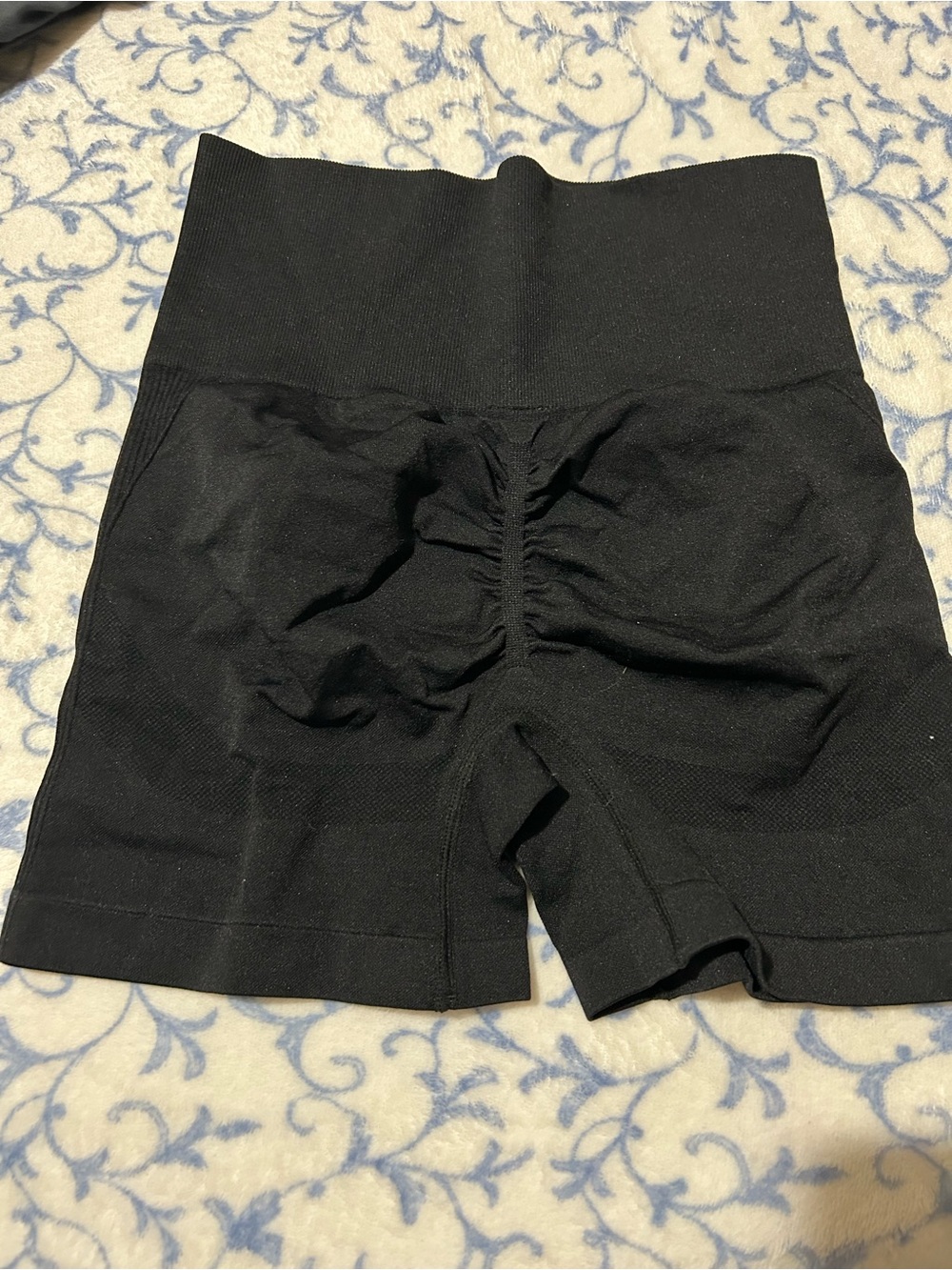 High-Waist Black Women’s Shaping Shorts